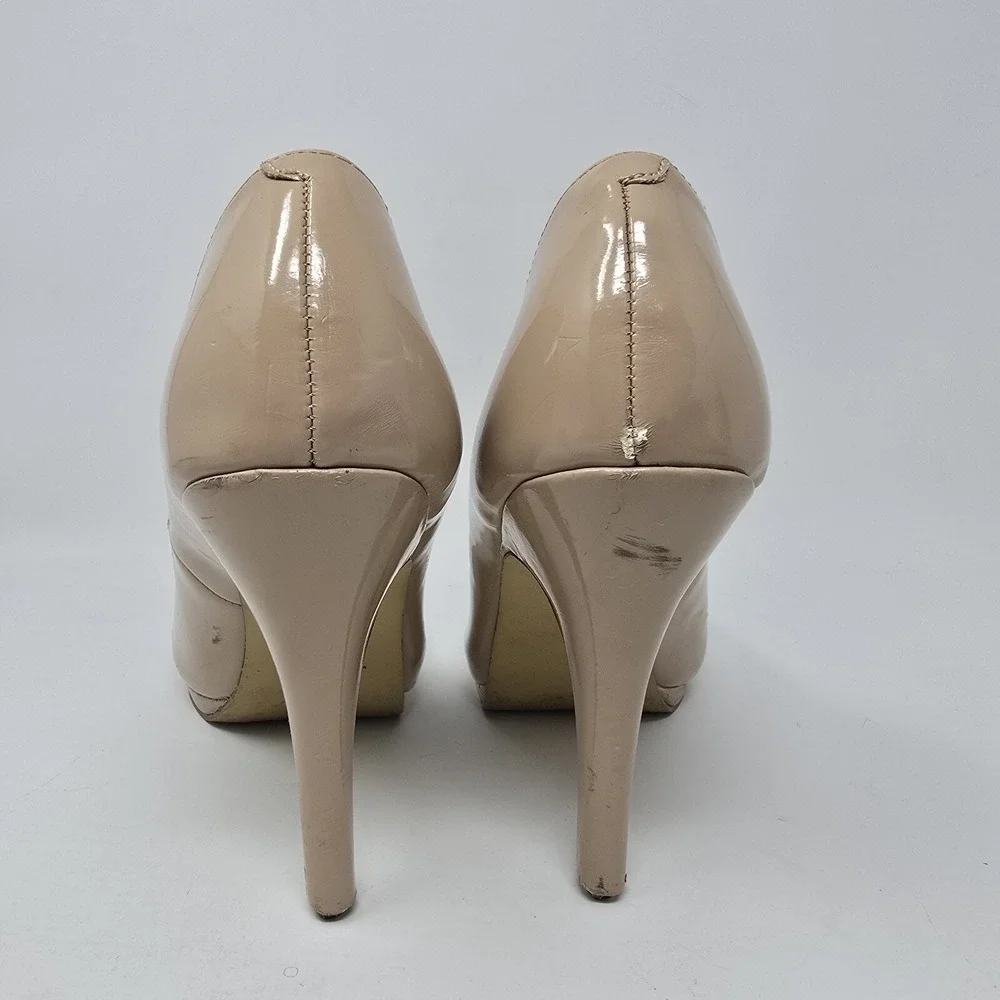 Steve Madden Elaya Taupe Platform Heels Women's Size‎ 9 Shoes